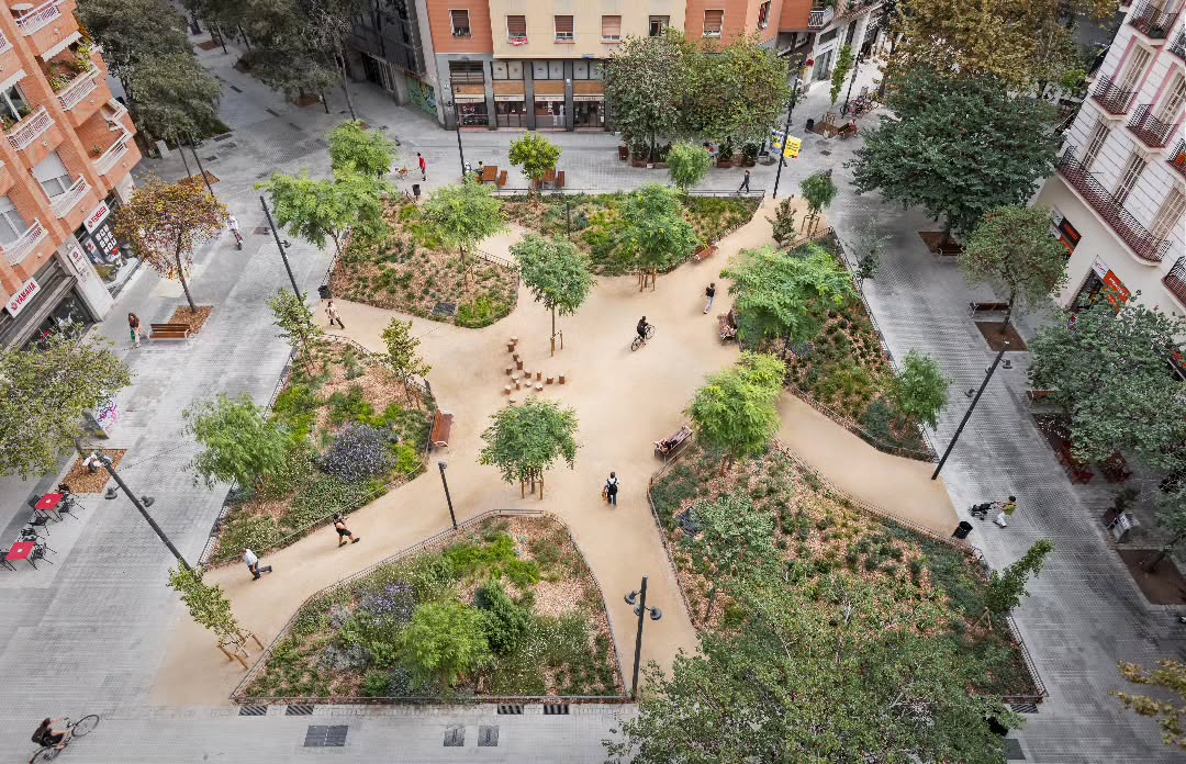 Les Superilles del Eixample de Barcelona Premio 2025 Nueva Bauhaus Europea